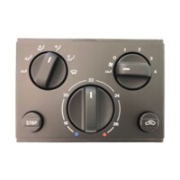 HVAC Panel With Knobs